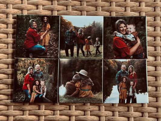 Set of 6 Photo Magnets