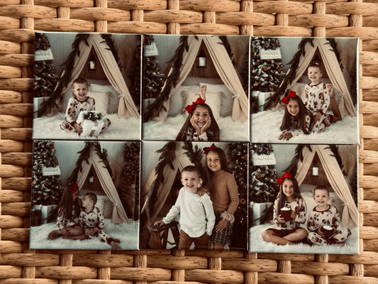 Set of 6 Photo Magnets
