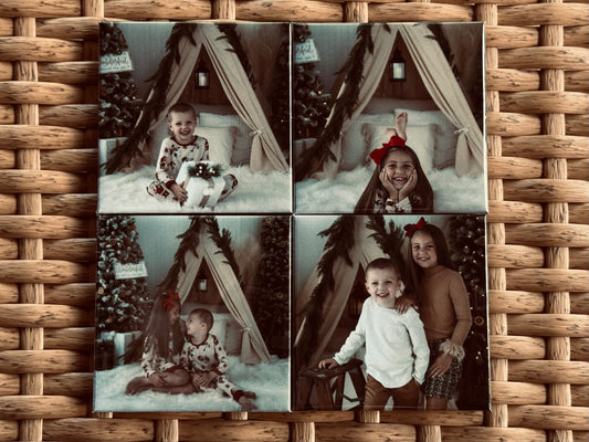 Set of 4 Photo Magnets